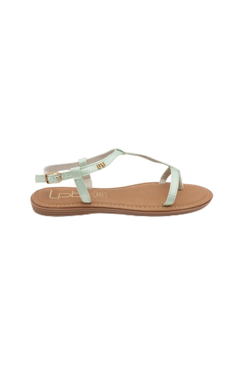 LPB LES PETITES BOMBES Women's Bubble Flat Sandal, Iridescent, 36 EU, Iridescent, 4 UK