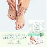 Sea Salt & Aloe Foot Masks - Cracked Heel Treatment, Soothing & Hydrating, Exfoliating Foot Mask - Dermatologist Tested Korean Skincare - Clean Beauty, Cruelty-Free, All Skin Types - 3 Pairs - Image 5