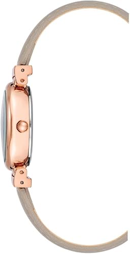 Miniatura 3 de Anne Klein Reloj con correa de cuero para mujer