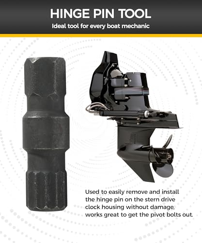 Image of Hinge Pin Removal Tool,Automotive Tool,Hinge Pin Tool,Car Accessories Hinge Adjustment Tool,Used for Removal and installation of Hinge Pin from Drives,Replaces #91-78310 18-9861 90200