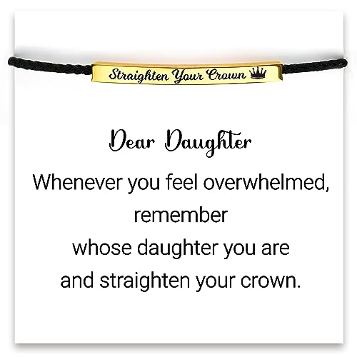STORYJEWELLERY Mother Daughter Bracelets, Gifts for Daughter and Mom, Daughters Bracelet from Mom, Mother Birthday Gifts from Daughters