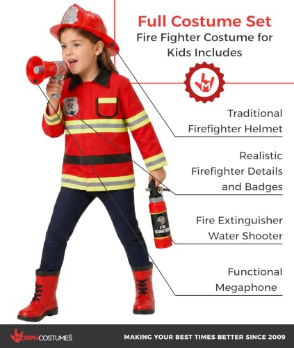 Disfraz de Bombero para Niños miniatura 2