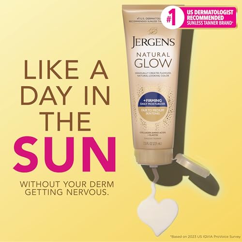 Image of Jergens Natural Glow Bundle, Daily Moisturizer + SPF 20 Face Lotion (Pack of 12)