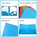 EOOUT 32pcs Plastic Folders with Pockets, Heavy Duty Folders with 4 Pockets for Office and School, Letter Size, 8 Assorted Colors