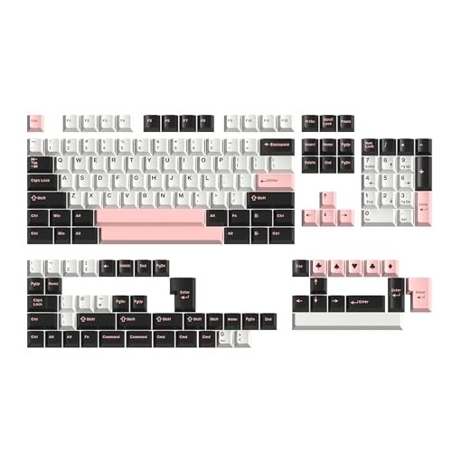 Image of Guffercty kred Cherry Profile PBT Keycaps 156 Key Set, Oil Proof Fade Resistant Keycaps Fit 60% /65% /75% /80% /TKL /100% Mechanical Keyboard (Olive)