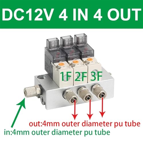 Électrovanne pneumatique miniature inversible pour le vide 220V