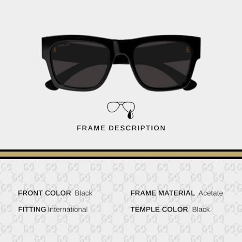 Gucci GG1793S Designer Fashion Sunglasses for Men Eyewear with eSHADES Kit - Embrace Sophistication and Elegance2
