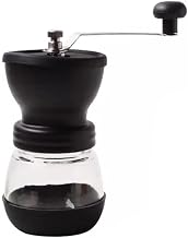 Moedores Manuais Moedor Manual De Café Com Rebarbas Cerâmicas, Pequeno Moedor Manual No Local Com Frasco De Vidro De 120ml