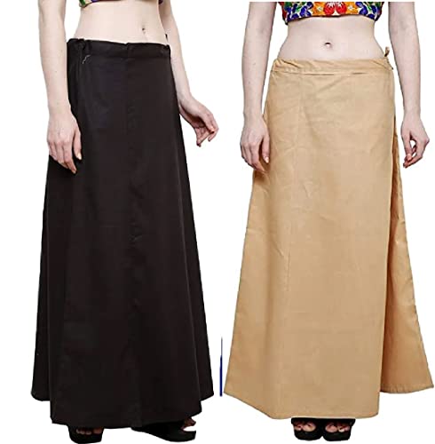 Image of Plus Size Cotton Petticoat for Women Combo (Size S to 6XL)