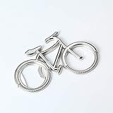 [Optimización de calidad] Nuestro abridor de botellas de bicicleta tiene una apariencia exquisita, un tacto cómodo y un peso ligero, que es muy conveniente para el uso diario. La exquisita artesanía puede garantizar la vida útil, y la tapa de la botella de cerveza se puede abrir fácilmente.