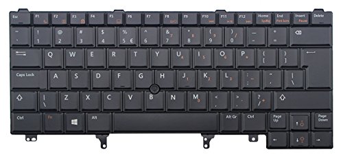 CHAOHANG Replacement Keyboard for Dell Latitude E5420 E5430 E6220 E6230 E6330 E6320 E6420