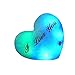 ikasus Cuscino a Forma di Cuore con Scritto I Love You - Giocattolo Peluche Cuscino Bambola - Regalo Romantico Perfetto per San Valentino, Anniversario, Natale, Compleanno e Sorpresa per la Fidanzata