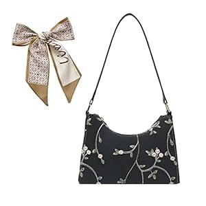 Shoulder Bag For Women Dating Travel Party Shopping Elegant And Cute Embroidery Pattern Clutch Purses Ladies Small