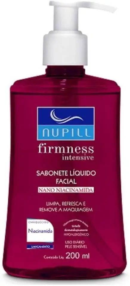 Nupill - Sabonete Líquido Facial Nupill 200Ml Sensivel Nano Niacinamida
