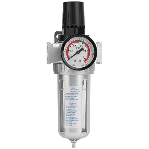 DEWIN 1/2" Air Pressure Regulator with Filter Cover
