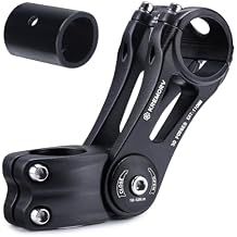Bike Stem Universal 25.4mm and 31.8mm Adjustable Bicycle Stem Riser MTB Stem for Mountain Bike Road Bike BMX Length 110mm 130mm