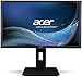 Produktbild Acer B246HYLAymidr 60,5 cm (23,8 Zoll) Monitor (VGA, DVI, HDMI, 6ms Reaktionszeit, Full HD, Höhenverstellbar, Pivot-Funktion, Lautsprecher, Energieeffienzklasse A) dunkelgrau