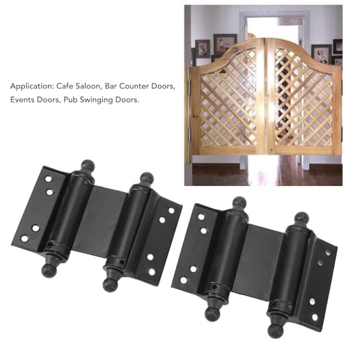 Charnière double action acier inoxydable pour bloquer les regards en cuisine