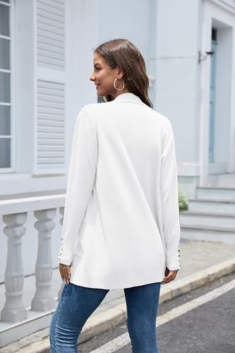 Image of VIISHOW Women Cardigan Sweater Lightweight Open Front Long Sleeve Soft Fine Knit Casual Trendy Kimono Cardigans with Pockets