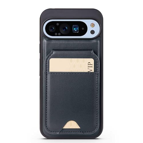 Étui portefeuille en cuir anti piratage RFID avec aimant voiture