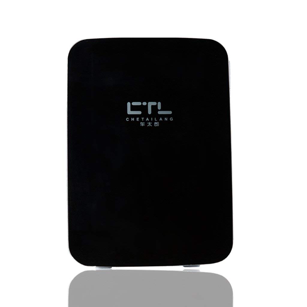 MU Mini frigo Portatile Silenzioso 10L - Porta in Vetro temperato,Nero
