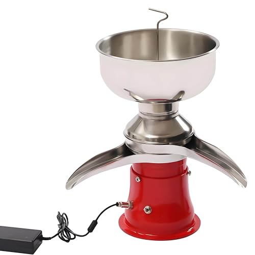 Centrífuga de Leche eléctrica, desnatadora para Leche Fresca, 50 l/h - Proporciona a la Leche Entera un Sabor cremoso para Mantequilla, Nata y Leche desnatada - Centrífuga de Cocina
