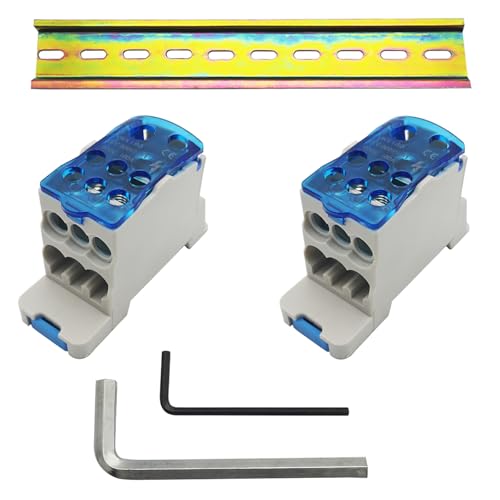 Borne DIN 160A pour distribution électrique sécurisée et raccordement fixe