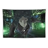 壁タペストリー かわいいアニメ柄 草薙素子 攻殻機動隊 布ポスター 壁掛け タペストリー 大判 【雰囲気転換 背景 多機能】 室内装飾 部屋飾り 模様替え モダン 装飾用品 寝室 ホームインテリア マンションの飾り小物 窓カーテン 簡単にかける 60"x90"
