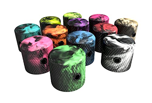 Xentric Guitars - AURORA Series 6mm Resin Dome Knobs (1 Knob, Purple Aurora)