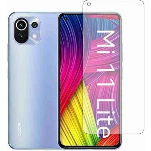 Image of Embed HD-Clear Screen Guard for Mi 11 Lite - Harder or Durable Plastic & More Impact-Resistant Than Glass, with Free Installation Kit