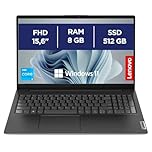 Lenovo, Notebook Pc Portatile, Display 15,6" Full HD, Intel i3-1315U 6 Core 3.3 Ghz, Ram 8 GB DDR4, 512 GB SSD NVMe, Win 11 Pro