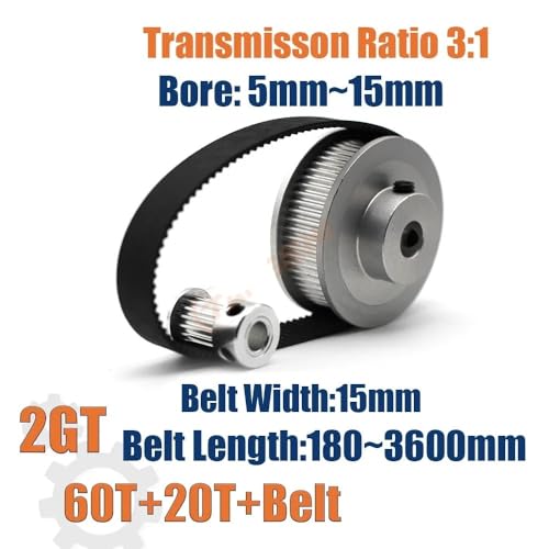 Roue de tension 3 rapport de réduction pour imprimante 3D stable - 5