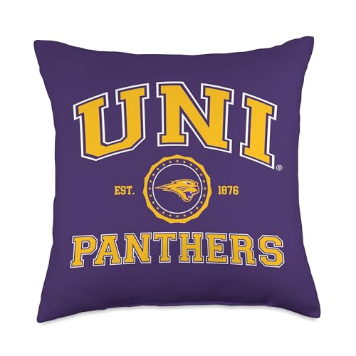 Northern Iowa Panthers | Official NCAA Merch | NAFPUNI02 Throw Pillow