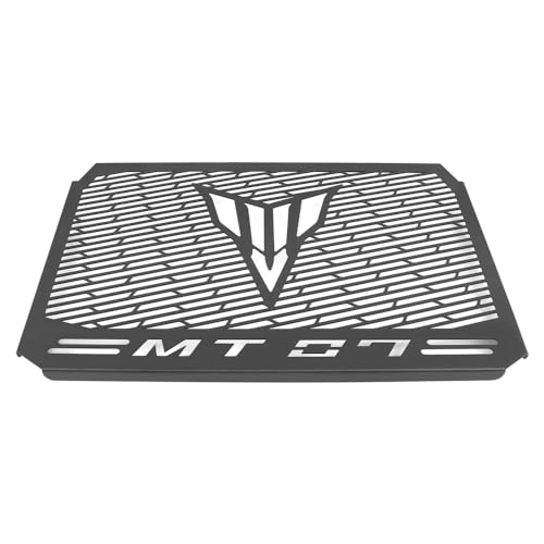 Protector de radiador y cubierta de parrilla para moto MT 07 y FZ 07 4