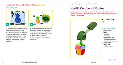 Easy Arts & Crafts For Kids: 50 Fun Projects To Make, Wear, And Share #TOP5