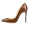 Soireelady Damen Peeptoe Pumps - Plateau Stiletto High Heels 15cm Absatz Elegant