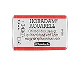 Schmincke Horadam Artists Watercolours - Quinacridone Red Light Whole Pan (Series 3) (343)