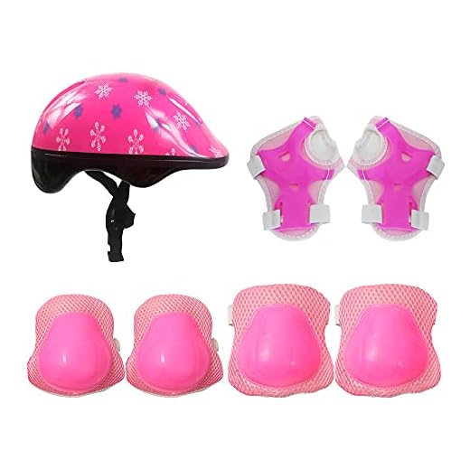 DM Toys Kit de Proteção Radical Plus Infantil Star Pink M 55-59cm, Radical, DMR5489