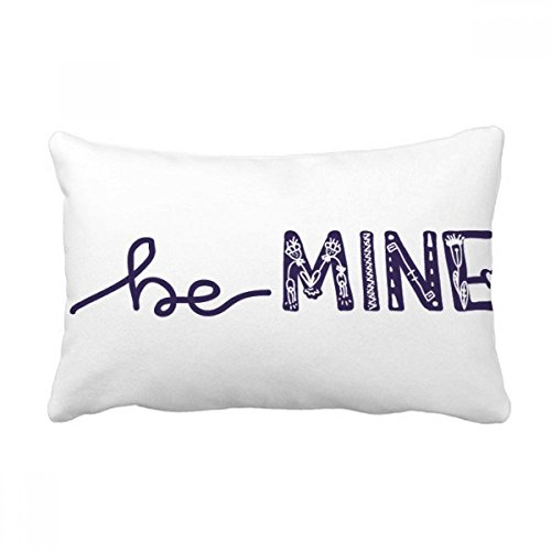 Coussin lombaire design manuscrit pour canapé salon multicolore - 2