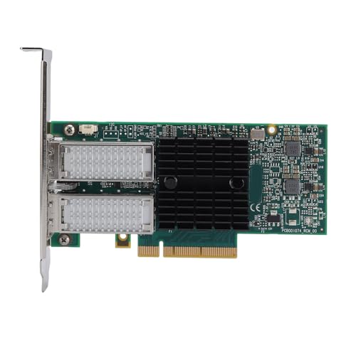 Adaptador de red Ethernet de doble puerto QSFP 40 Gb/s, tarjeta de fibra óptica PCI Express 3.0 x8 para servidor con descarga de hardware para VXLAN y NVGRE miniatura 1