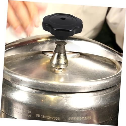 2 piezas pomo de tapa para olla a presión resistente al calor miniatura 4