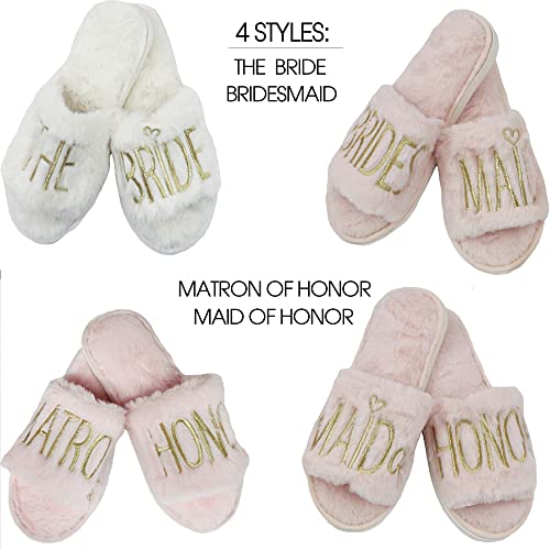 Wedding Slippers - Bride and Bridesmaid Slippers, Getting Ready Outfits for Bridal Party, I Do Crew, Wedding Day2