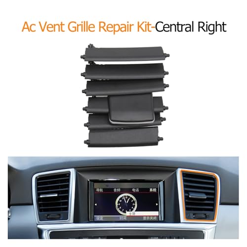 Grille ventilation pour Benz W166 avec volets de climatisation robustes
