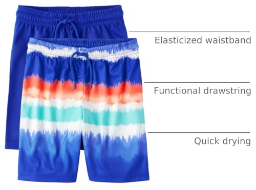 Image of The Children's Place Boys' Performance Basketball Shorts 2 Pack
