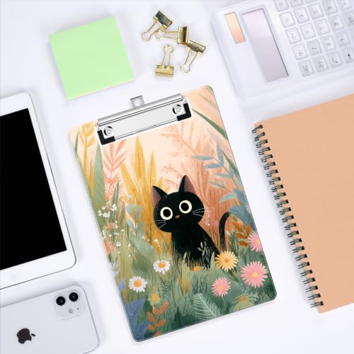 Image of Small Plastic Clipboard 6 x 9 in, Standard A5 Size Fashion Clip Board