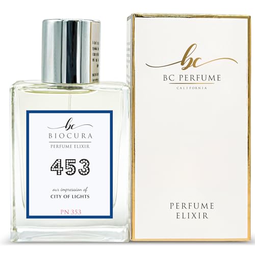BIOCURA BC Perfume 453 Inspired by Bold Numbers City of Lights For Women & Men Replica Fragrance Dupes Eau de Parfum Spray Bottle 1.7 Fl Oz/50ml
