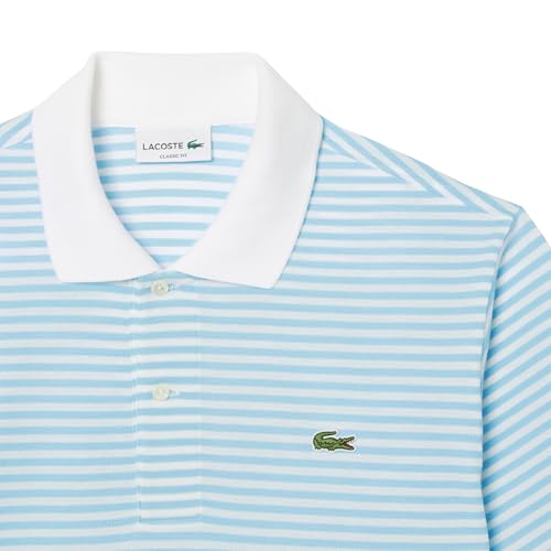 Lacoste Men's Short Sleeve Classic Fit Stripped Polo Shirt2