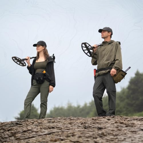 Image of MINELAB Vanquish 560 PRO-Pack Fully-Automatic Lightweight Waterproof Metal Detector with Multi-IQ Technology, Includes V12X 12 inch and V8X 8 inch Double-D Coils and Wireless Ear Buds