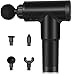 Produktbild PERF Massagepistole Deep Tissue Muskel Massage Gun für Nacken Schulter Rücken, Handmassagegerät Elektrisch mit 4 Massageköpfen, 6 Variationen, wiederaufladbar, kabellos, Schwarz