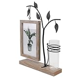 Marco de fotos de doble cara: una decoración para el hogar que llenará tu casa de un ambiente artístico, ideal para manualidades hidropónicas